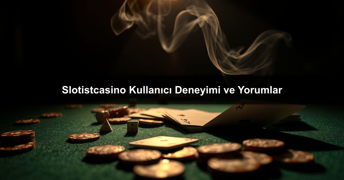 Slotistcasino Kullanıcı
